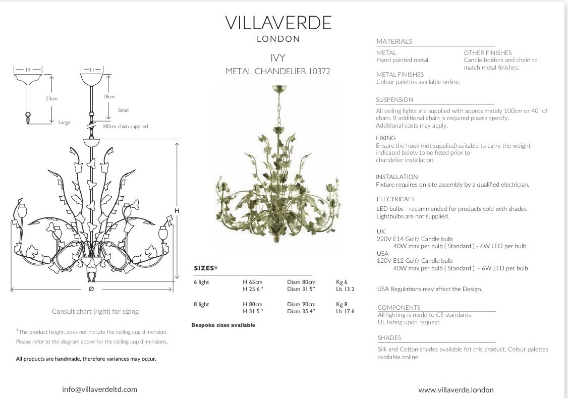 IVY CHANDELIER