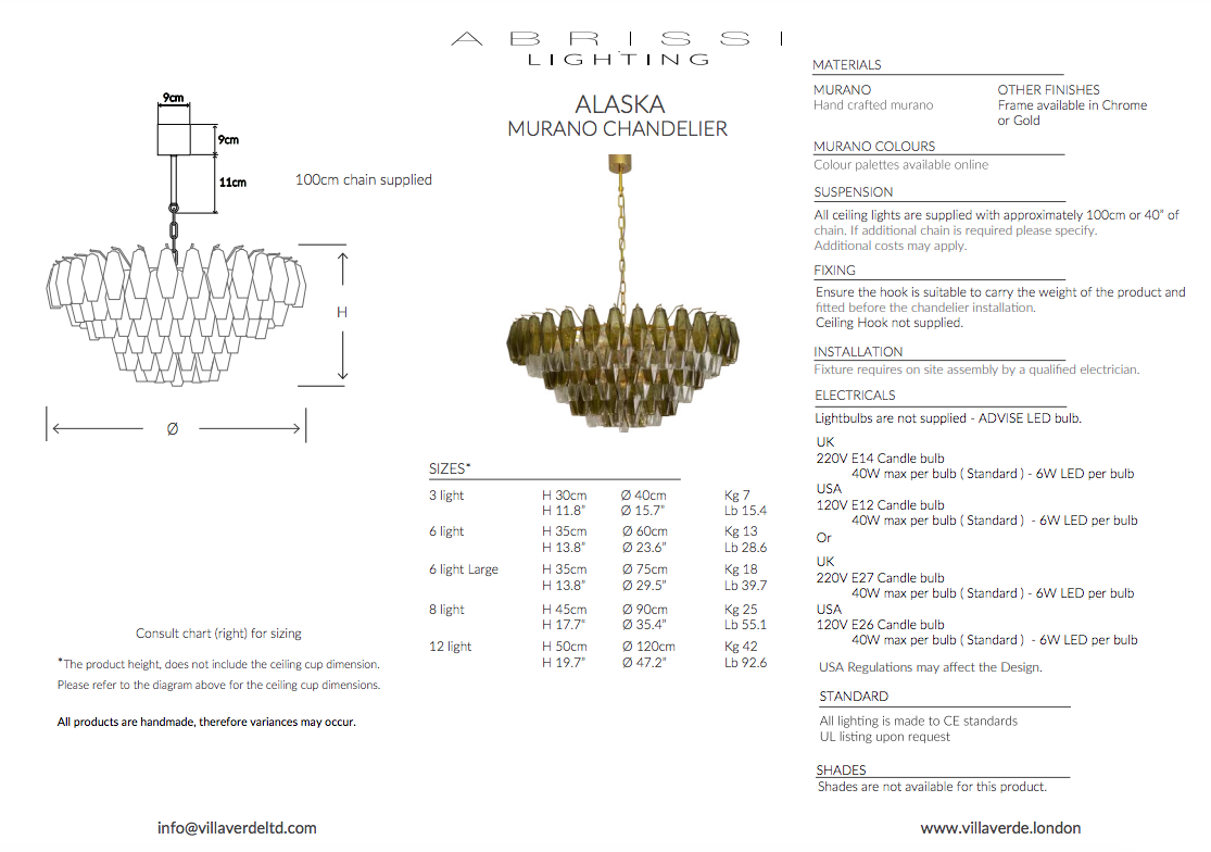 ALASKA CHANDELIER