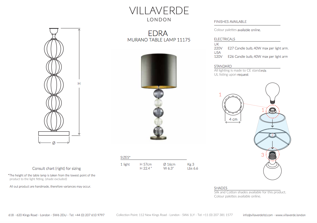 EDRA TABLE LAMP