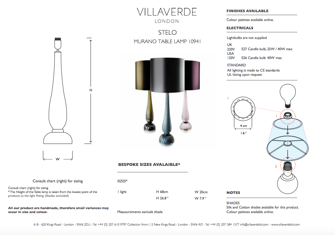STELO TABLE LAMP