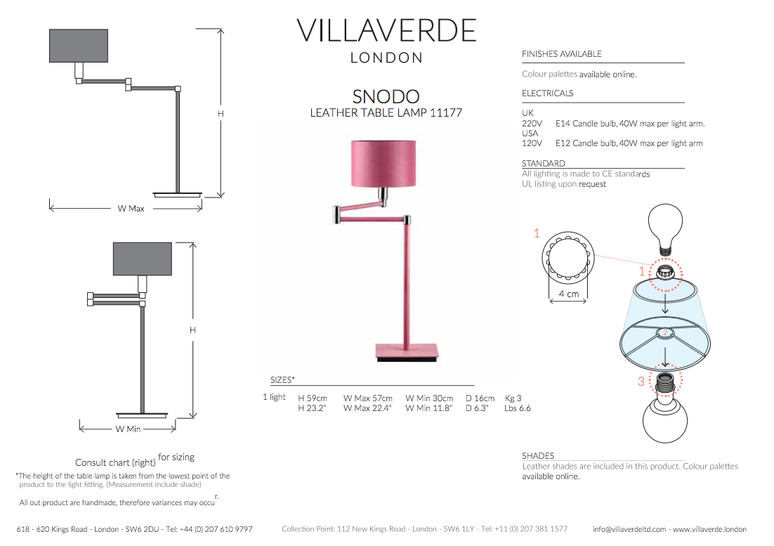 SNODO TABLE LAMP