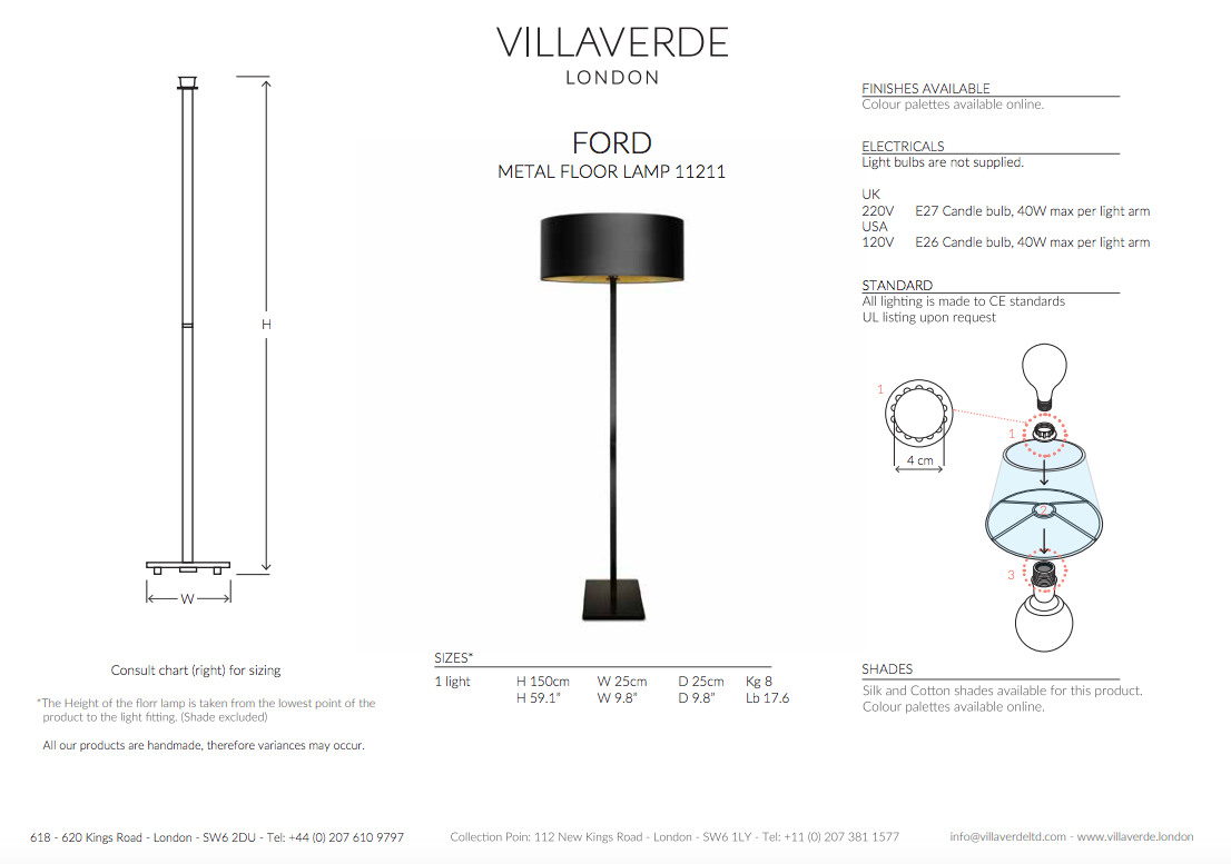 FORD FLOOR LAMP