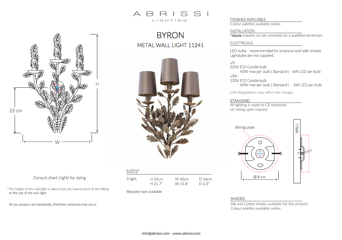 BYRON WALL LIGHT
