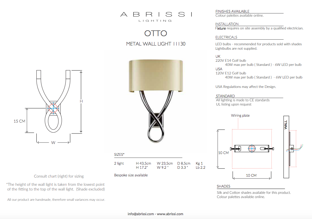 OTTO WALL LIGHT