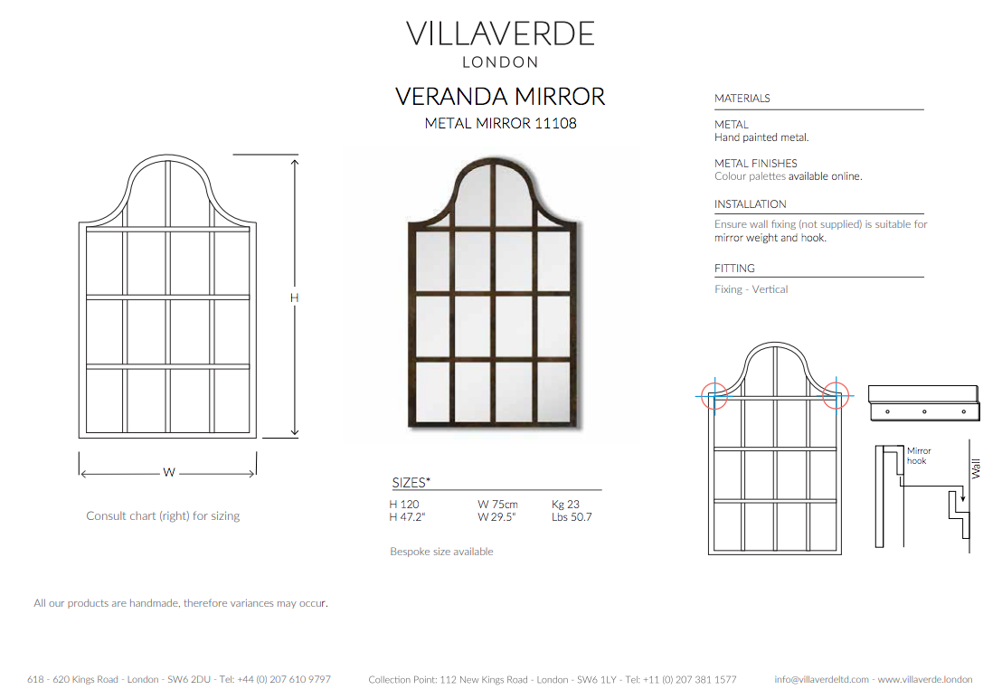 VERANDA MIRROR