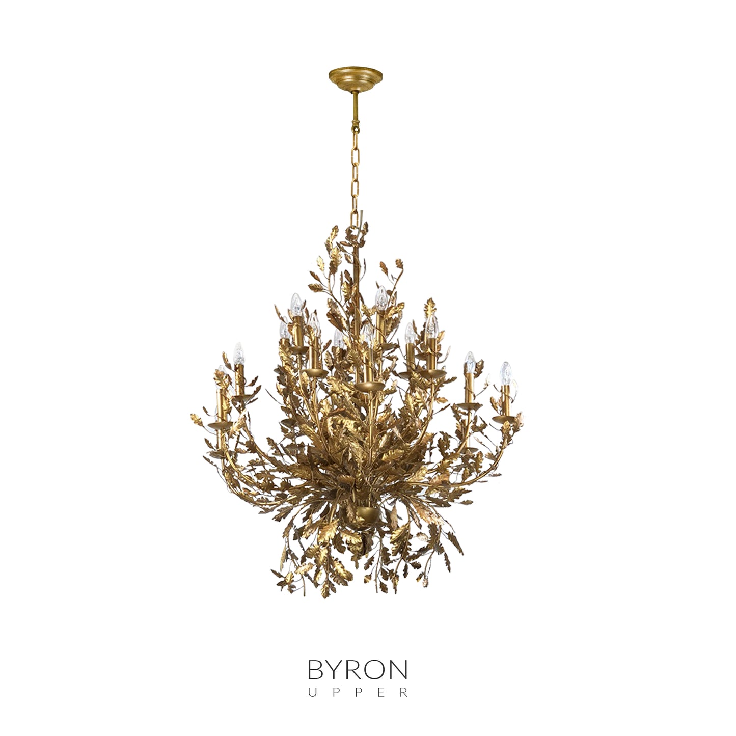 BYRON CHANDELIER 18 LIGHT UPPER