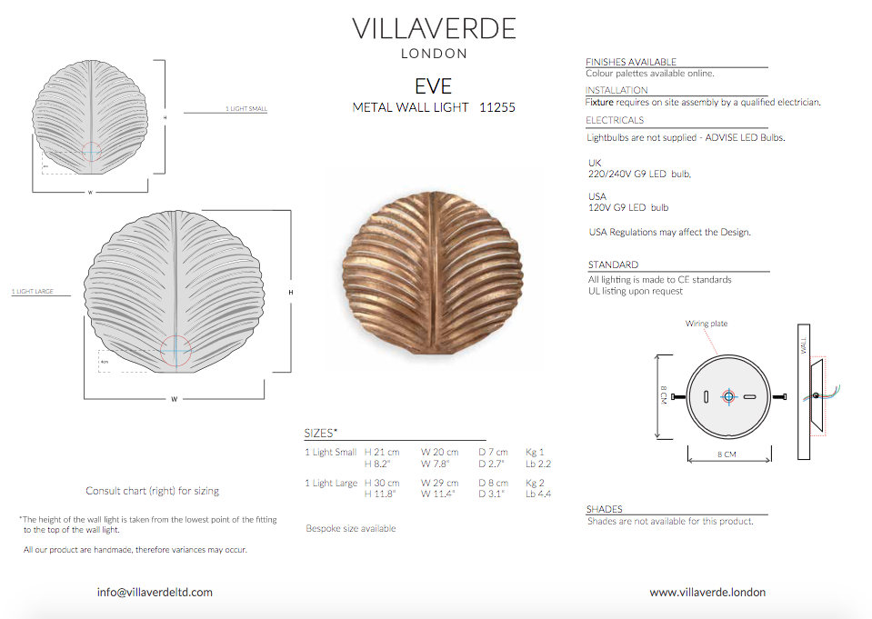 EVE WALL LIGHT
