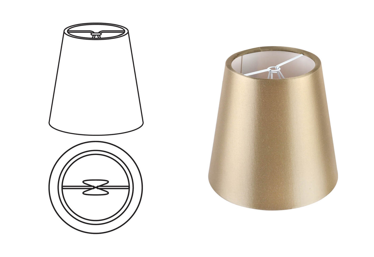 VIVIENNE CLIP ON SHADE -  CLIP ON