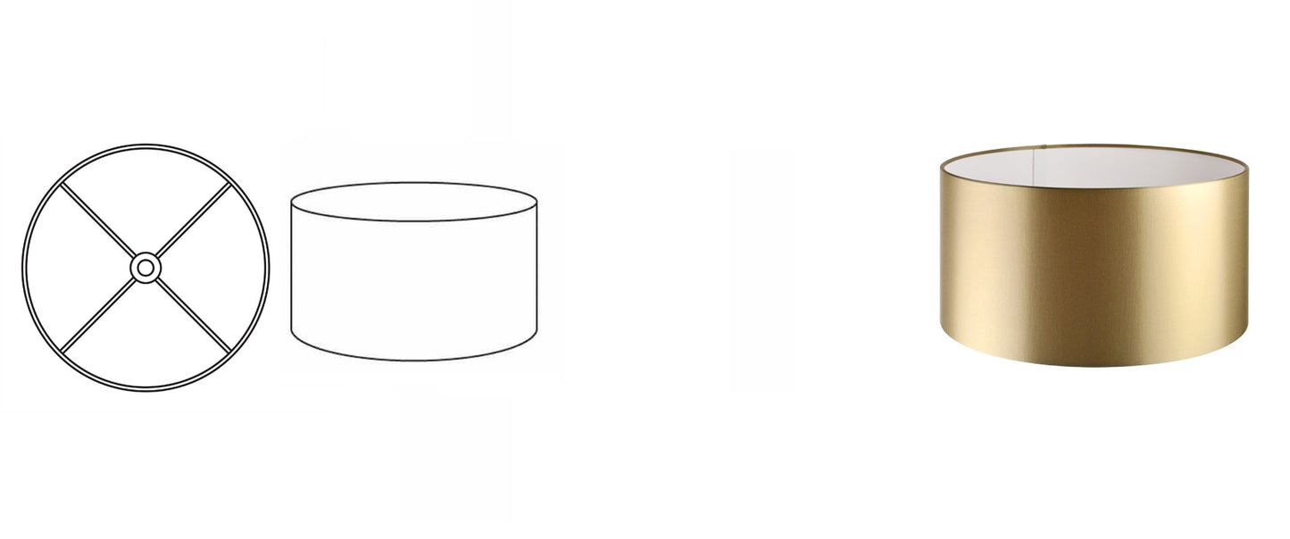 DRUM LOW SHADE –  E27