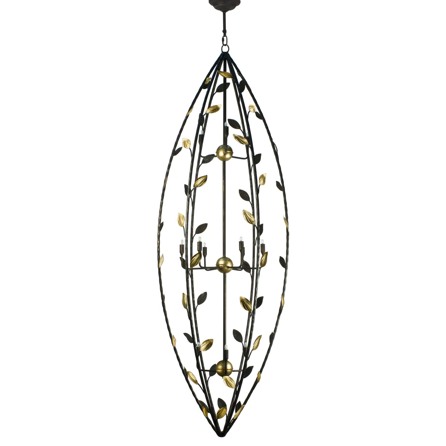 FOLIAGE 3 LEVELS CHANDELIER