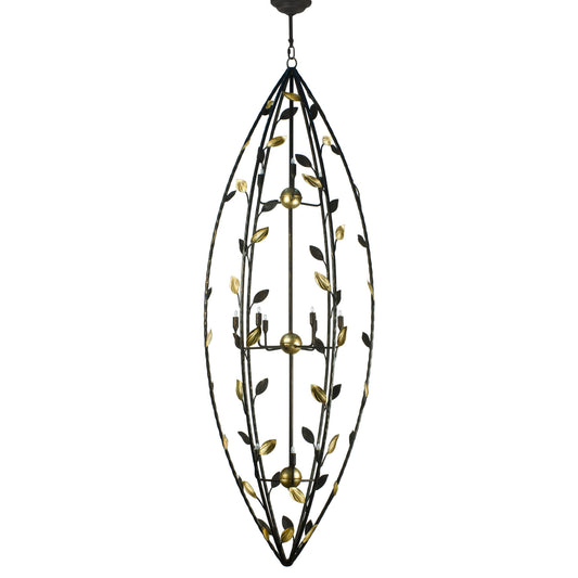FOLIAGE 3 LEVELS CHANDELIER