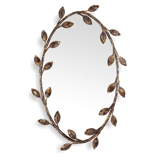 FOLIAGE OVAL MIRROR