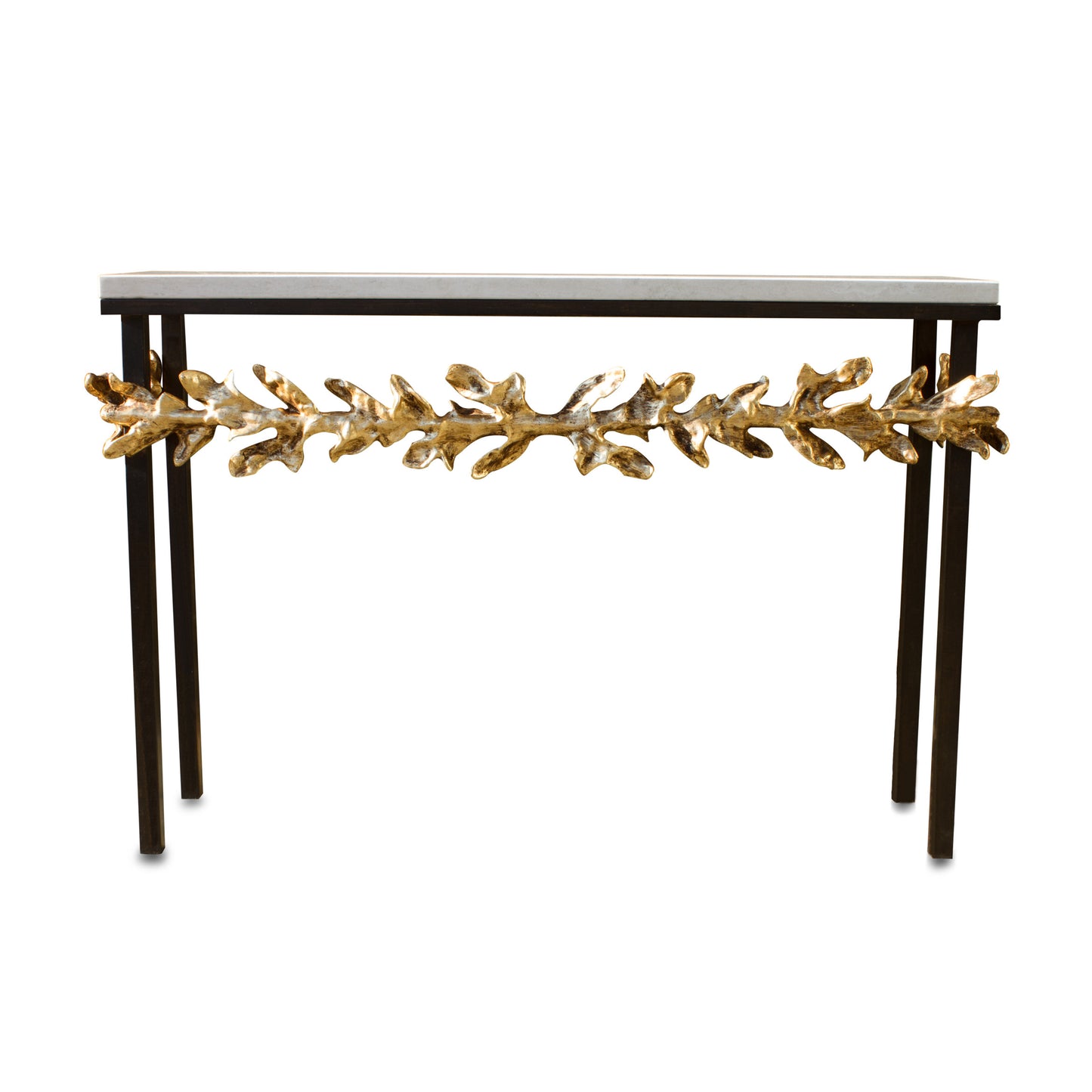 OAK CONSOLE TABLE